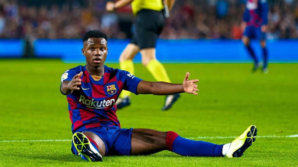 16 Year-Old Ansu Fati Debut vs Real Betis | HD