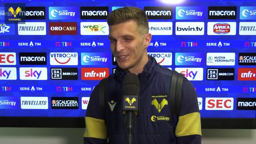 Lazović: “Pari meritato, anche stasera con spirito Hellas. L’assist per Barák? Spero di farne altri”