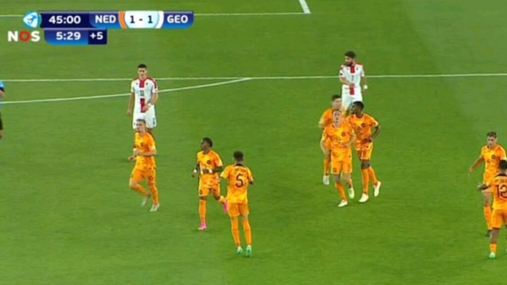 Kenneth Taylor Goal, Netherlands vs Georgia u21 (1-1) All Goals, Results and Extended Highlights.