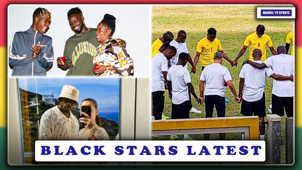 GHANA🇬🇭VS 🇲🇬MADAGASCAR-BLACK STARS PLAYERS READINESS-SALISU MOHAMMED CHILLING WITH HIS WHITE GIR