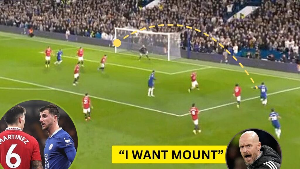 Mason Mount vs Manchester United 2023 — fight with Lisandro Martinez