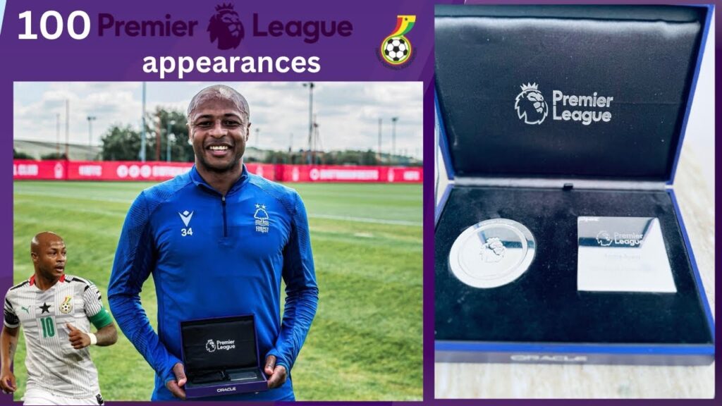 Ghana FA applauds Andre Ayew on 100th Premier League appearance