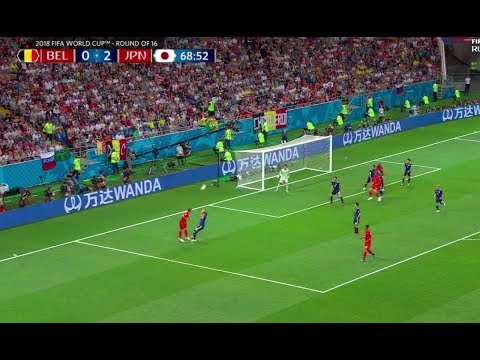Jan Vertonghen GOAL! Belgium 1-2 Japan | 02/07/2018 #WorldCup