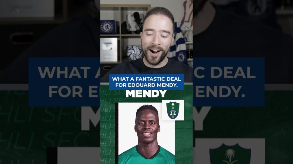 Edouard Mendy Earns HOW MUCH In Saudi Arabia? 🤯 #football #shorts