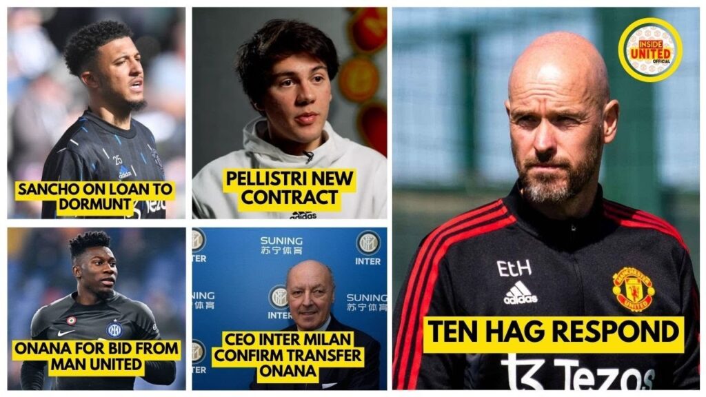CONFIRMED❗Sancho Transfer😱Pellistri New Contract✍️CEO Inter Milan Says Onana Transfer😍Man Utd News