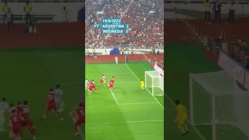 gol CRISTIAN ROMERO argentina vs indonesia