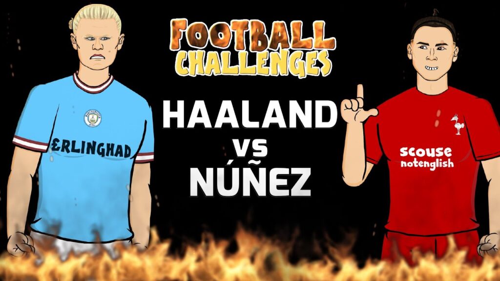 🔥Haaland vs Nunez🔥 Football Challenges! (Erling vs Darwin)