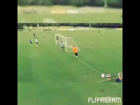 Xherdan Shaqiri's brilliant goals and assists in training... Someone sign him up!