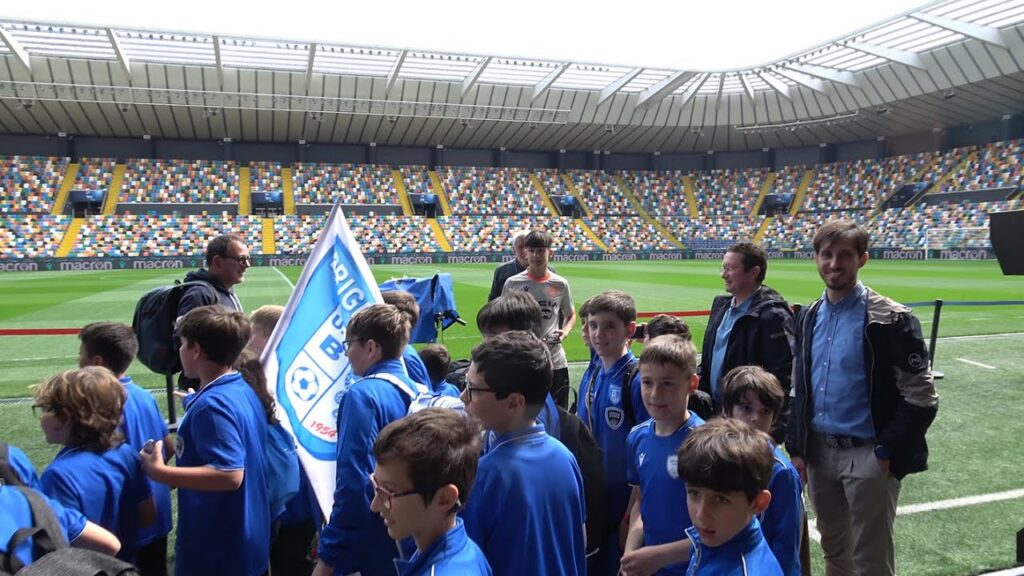 U.S. Brignanese 1954 al Dacia Arena per l'Udinese Academy Day - Udinese vs Cremonese