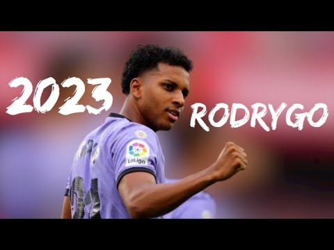 Rodrygo ⚪🔵2023 amazing skills and goals HD