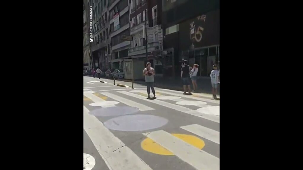 😍 El penal de Montiel en las calles de Buenos Aires #shorts