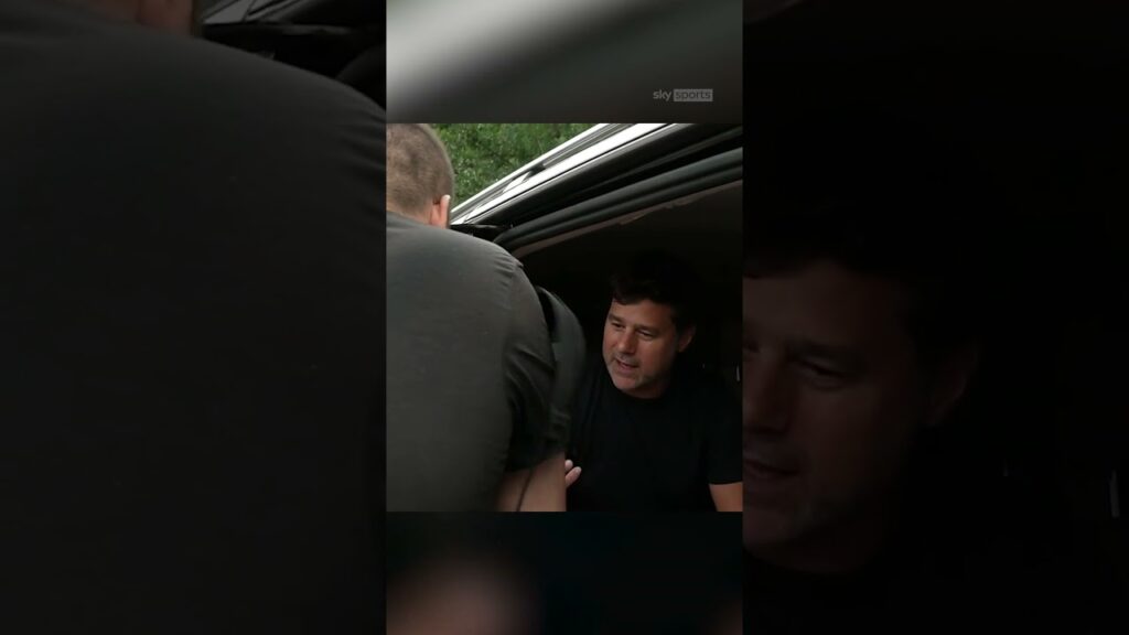 Mauricio Pochettino signs Southampton shirt after first day at Chelsea!