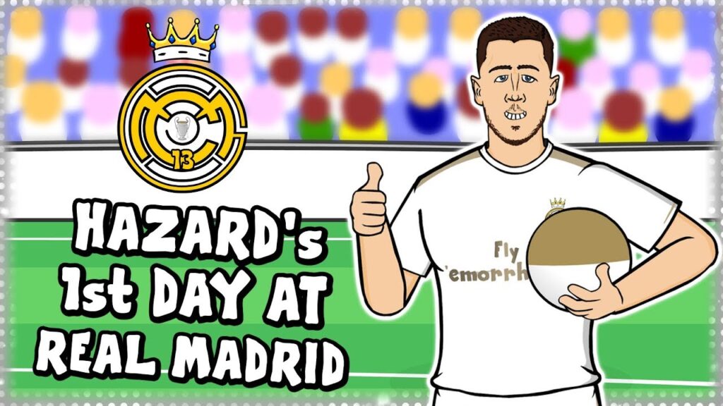 ⚪EDEN HAZARD's FIRST DAY AT REAL MADRID⚪