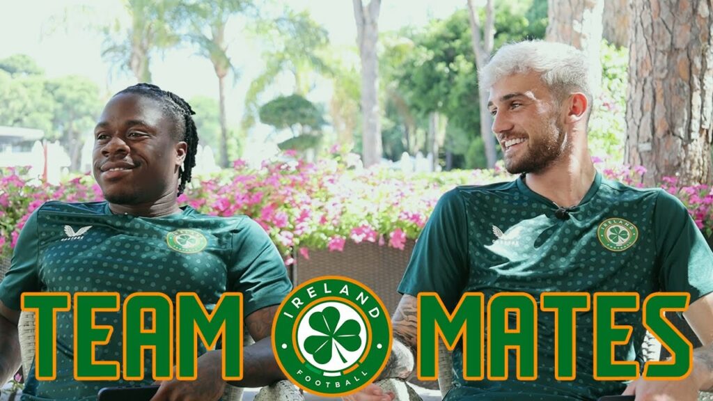 "He's a better friend than I am!" 🤣 | TEAMMATES | Michael Obafemi v Troy Parrott