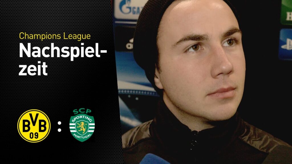 Mario Götze im Interview | BVB - Sporting Clube de Portugal 1:0