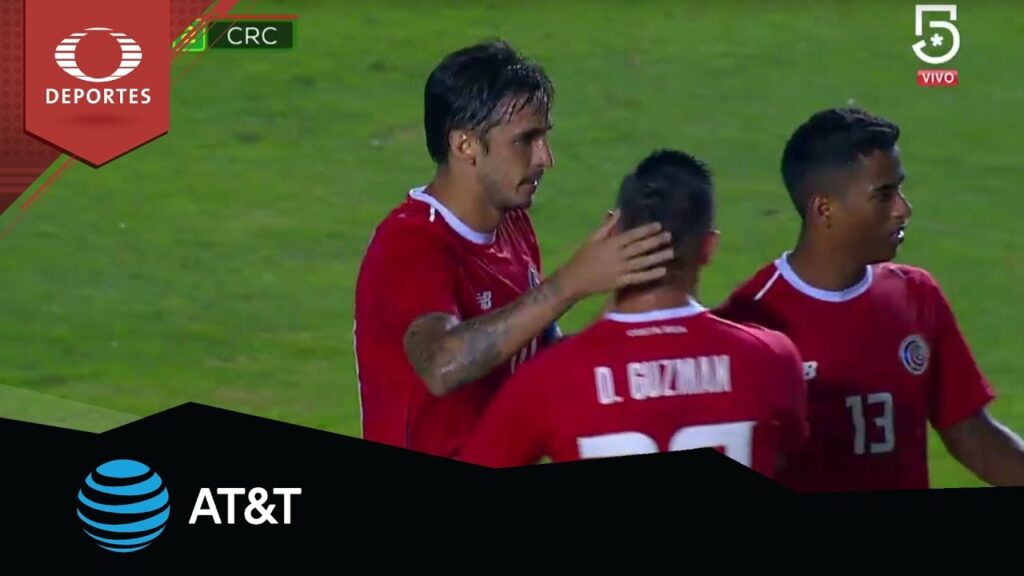 Gol de penal de Bryan Ruiz | México 1 - 2 Costa Rica | Amistoso | Presentado por AT&T