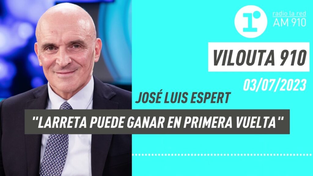 José Luis Espert: "Larreta puede ganar en primera vuelta"