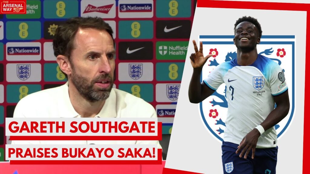"ELITE LEVEL? HE'S THERE!" | Gareth Southgate Praises Bukayo Saka After First Senior Hattrick |VIDEO
