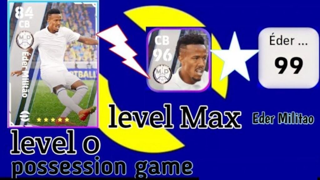 eder militao max-level pes 2023 || How To Train EDER MILITAO Max Level...