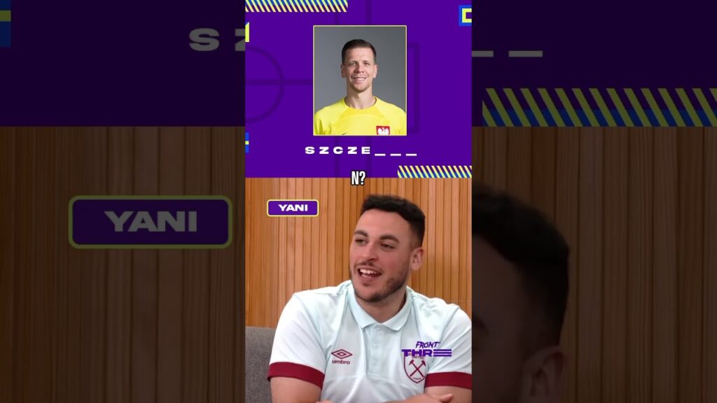 Sai scrivere il nome di Szczesny?