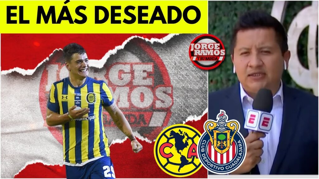 EL AMÉRICA quiere ROBARLE a CHIVAS el fichaje de Luca Martínez Dupuy | Jorge Ramos y Su Banda EL AMÉRICA quiere ROBARLE a CHIVAS el fichaje de Luca Martínez Dupuy | Jorge Ramos y Su Banda