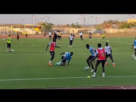 Bénin vs Sénégal vs Brésil entraînement des lions, le groupe presque au complet sans Iliman Ndiaye