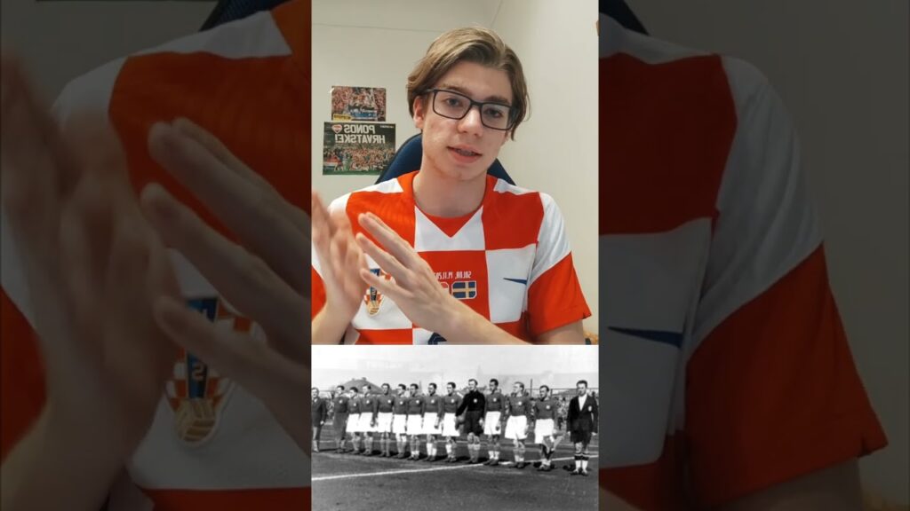 Koja je prva utakmica Hrvatske reprezentacije u povijesti? #shorts