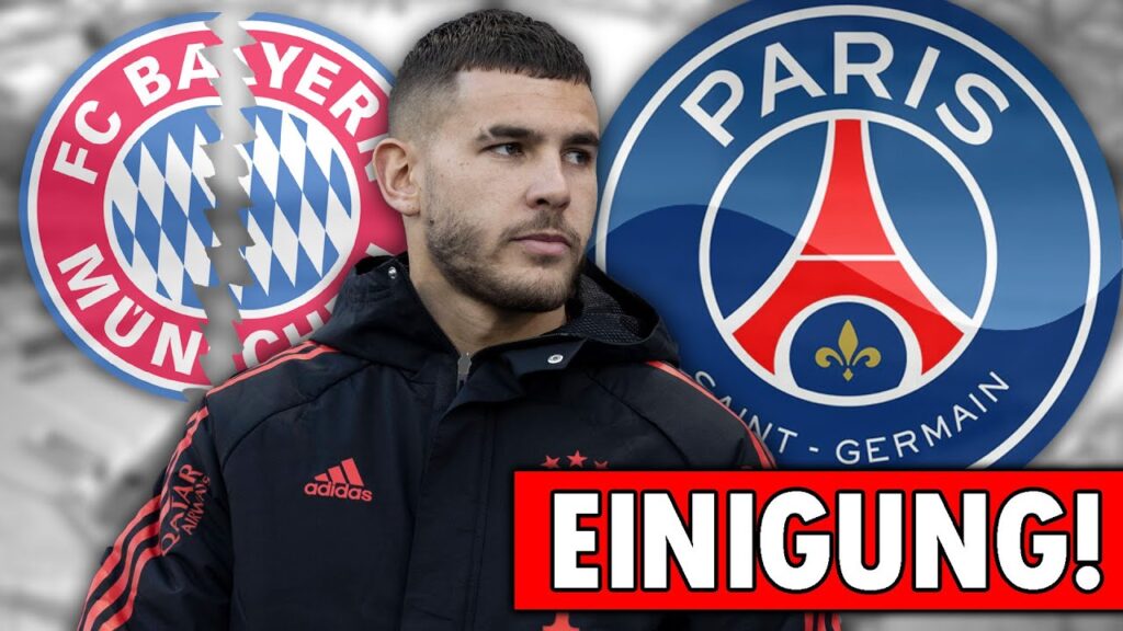 Einigung erzielt! Lucas Hernandez verlässt den FC Bayern & wechselt zu PSG! Einigung erzielt! Lucas Hernandez verlässt den FC Bayern & wechselt zu PSG!
