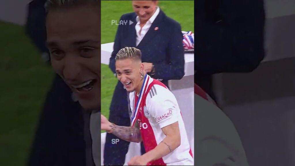 Antony and Mazraoui 🕺🕺 #shorts #football