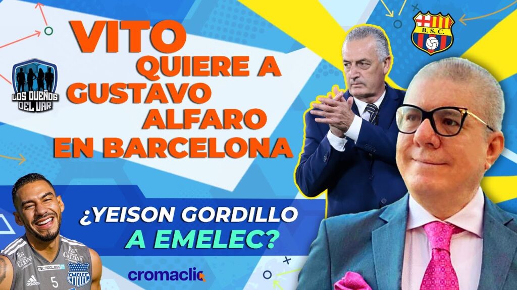 VITO MUÑOZ PROMETE TRAER A GUSTAVO ALFARO - LOS DUEÑOS DEL VAR 4/07/23
