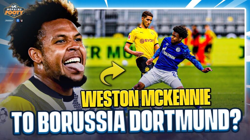 Weston McKennie to replace Jude Bellingham at Dortmund?! 🟡⚫