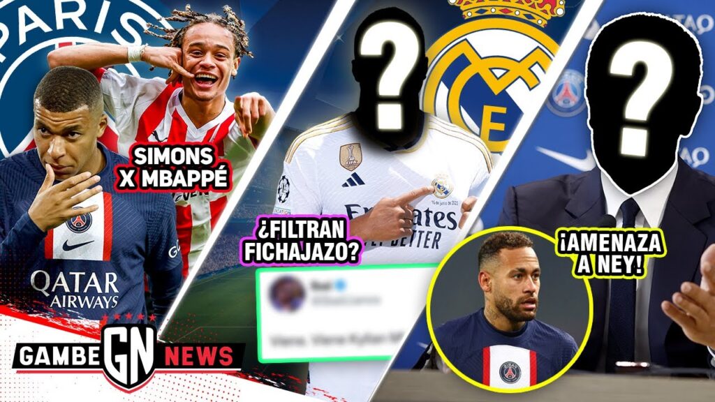 ¿¡XAVI SIMONS X MBAPPÉ!? 😨 | ¡¿SPOILEAN NUEVO FICHAJE de MADRID?!😱 | DURA AMENAZA a NEYMAR por...😮