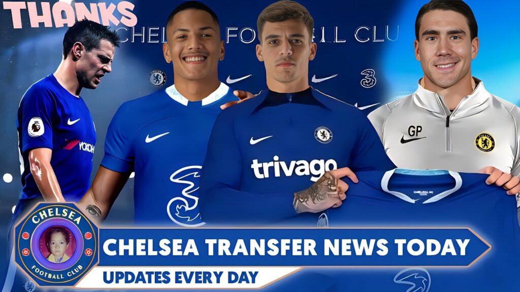 Chelsea News Today⚽Veiga & Gabriel Expected To Join Chelsea🔥Chelsea Still Need a Striker ➡️ Vlahovic