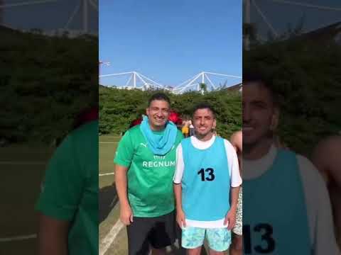 WALKER, RUDIGER & XHAKA playing football TOGETHER 😂 #shorts @ajansspor