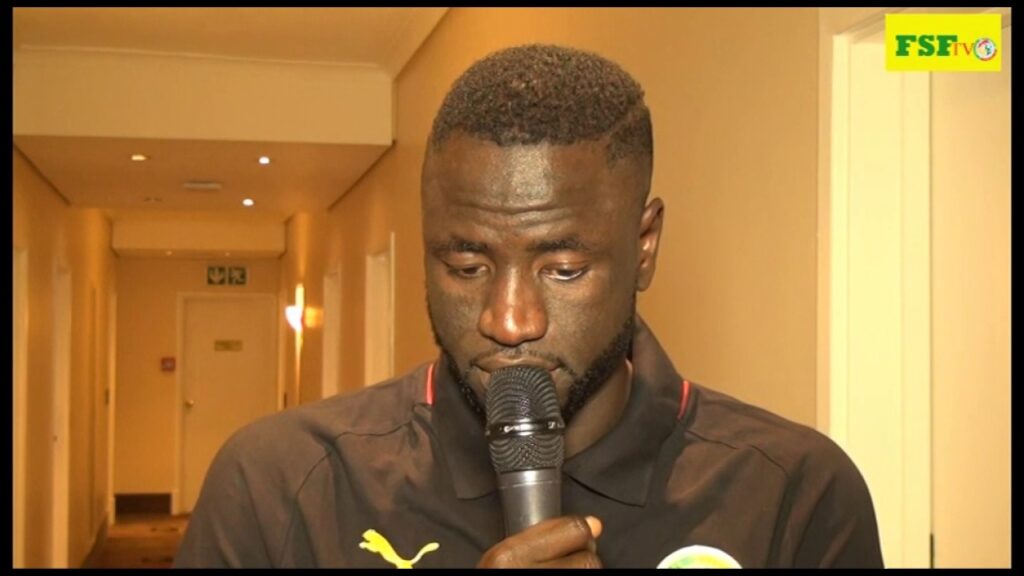Cheikhou KOUYATE, " nous sommes prêts pour gagner le match contre l'Afrique du Sud"