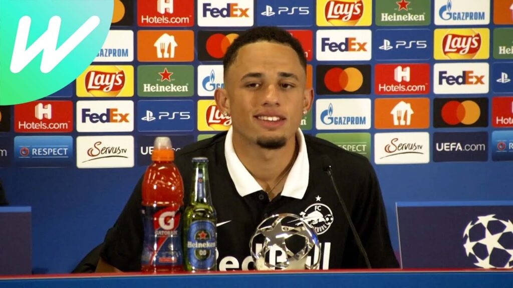 REACTION:  Matthias Jaissle and Noah Okafor on 3-1 Salzburg win | RB Salzburg vs Wolfsburg | UCL