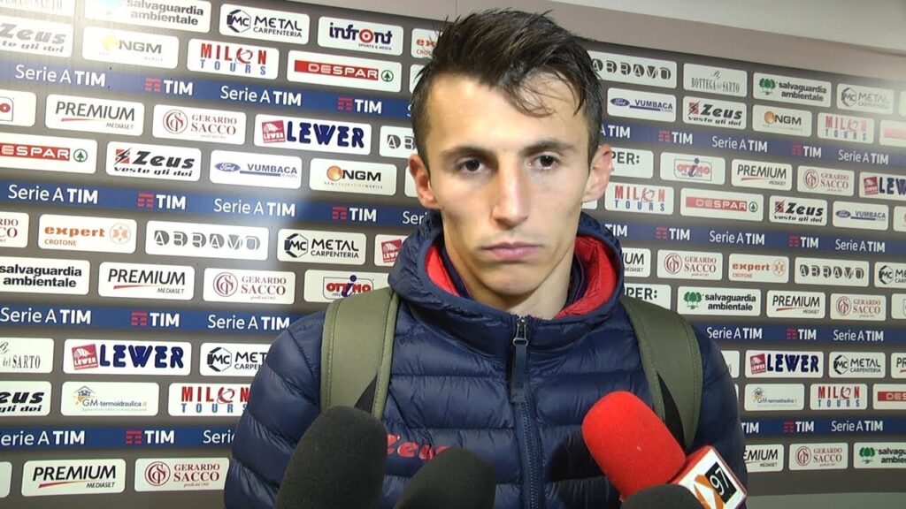 Post Atalanta, Ante Budimir in Mixed Zone