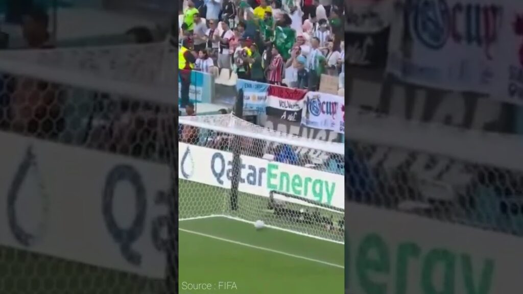 Skor Saleh AlShehri untuk Arab Saudi vs Argentina #shorts