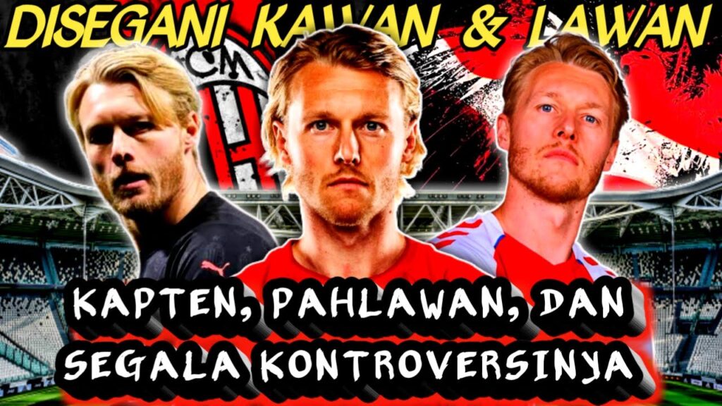 MENGENAL SIMON KJAER❗ BEK TANGGUH AC MILAN DAN KAPTEN TIMNAS DENMARK