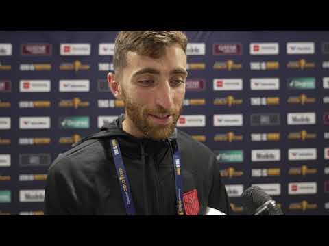USMNT goalkeeper Matt Turner postgame; Team USA beat Trinidad & Tobago