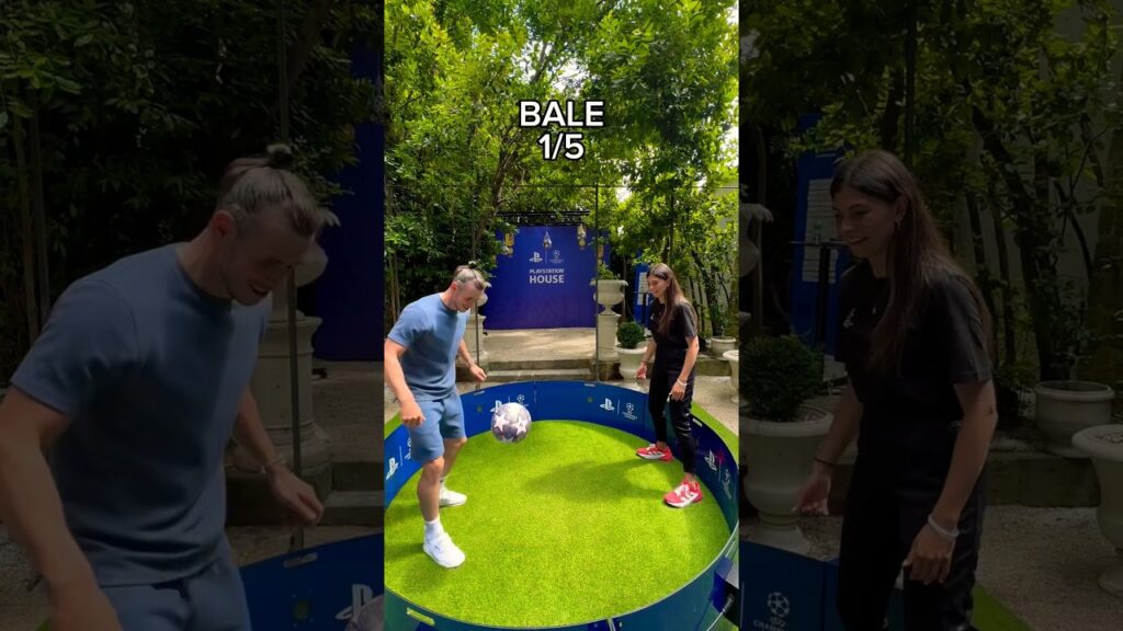 1, 2, 3 CHALLENGE vs GARETH BALE 😱🔥