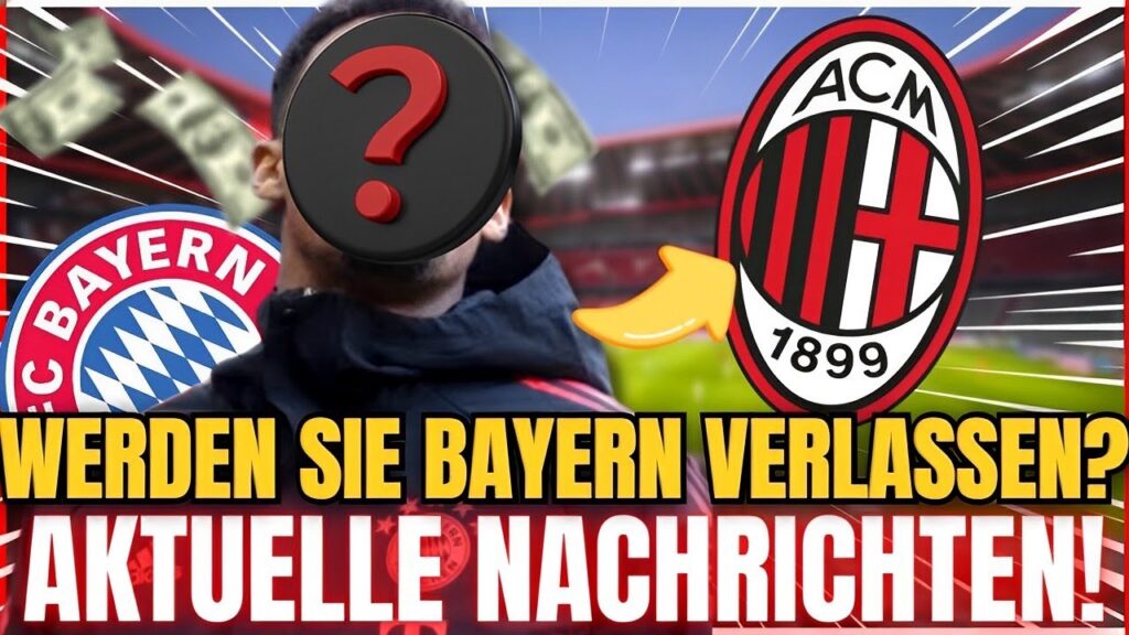 🔥GERADE BESTÄTIGT! Der Starspieler des Bayern verlässt den Verein? Aktuelle Nachrichten vom FcBayern