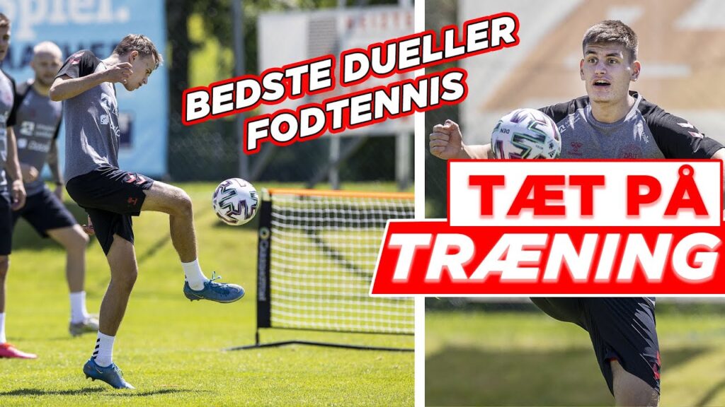 De bedste fodtennis dueller: Mæhle, Damsgaard, Skov Olsen Vs. Boile, Stryger, AC