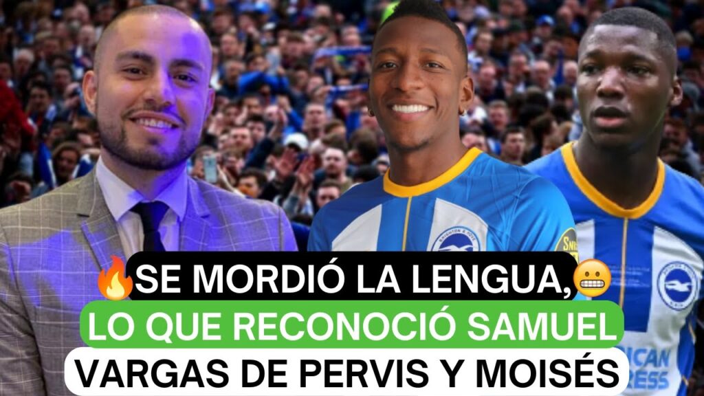 😛Se mordió la lengua, lo que reconoció Samuel Vargas de Pervis y Moisés 😎