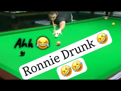 Is Ronnie Drunk ? 😂 | Trolling Snooker