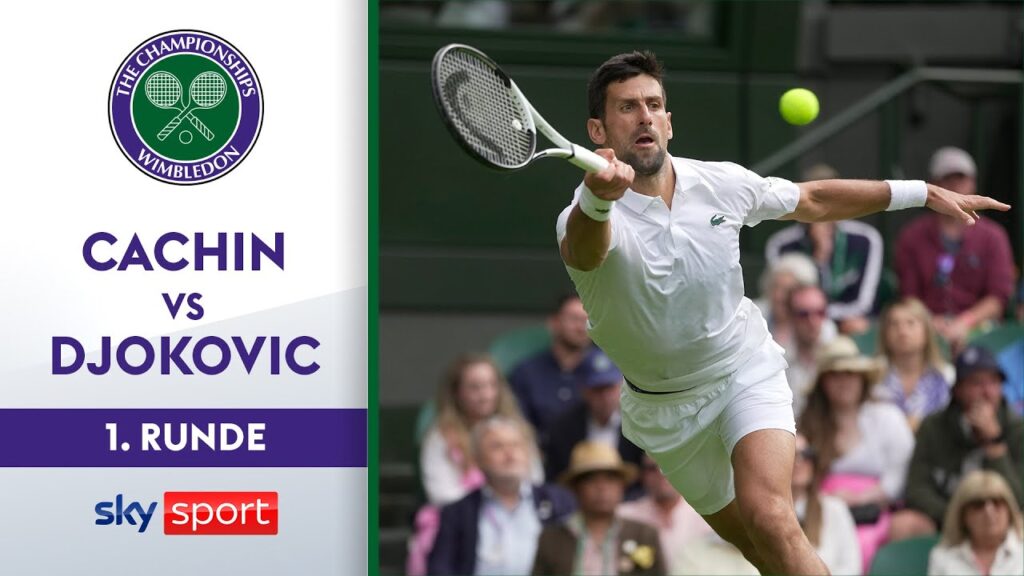 Pedro Cachin vs. Novak Djokovic | Highlights | Runde 1 - Wimbledon 2023