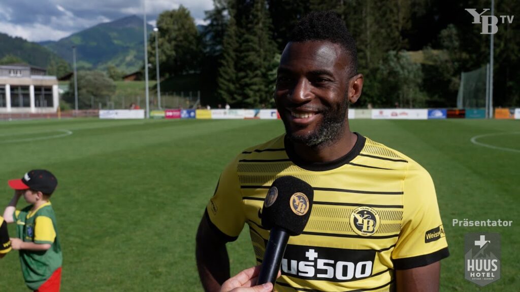 Interviews mit Jean-Pierre Nsame und Dario Marzino nach dem Testspielsieg in Saanen