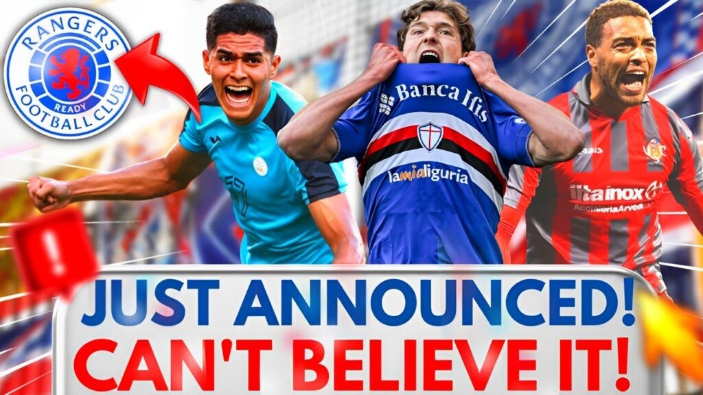 💥IT'S TRENDING ON THE WEB!  😱 TOOK EVERYONE BY SURPRISE! RANGERS FC NEWS TODAY