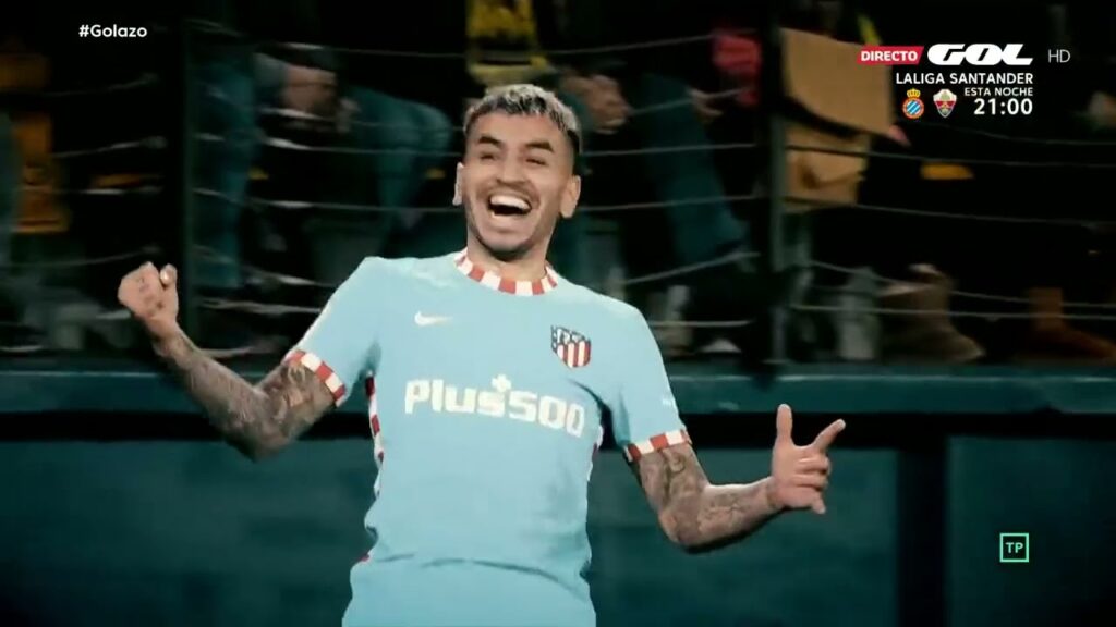 EL GOLAZO DE ANGEL CORREA DESDE EL MEDIO CAMPO