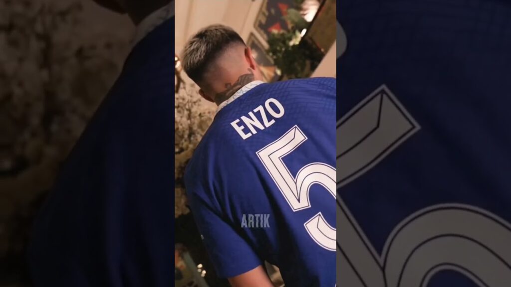 Enzo Fernandez transformation 🔥